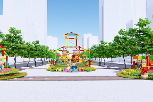 Đường hoa Nguyễn Huệ Tết Kỷ Hợi 2019: Vững bước vươn xa