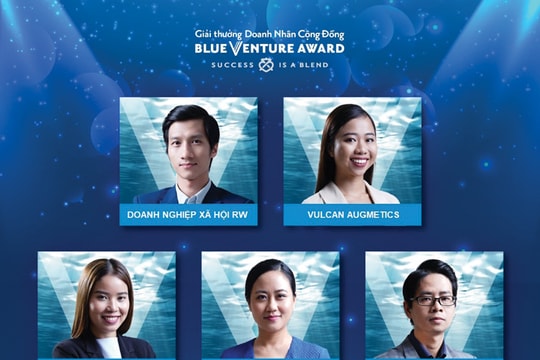 Cận cảnh 5 startup xuất sắc nhất của Giải thưởng Doanh Nhân Cộng đồng