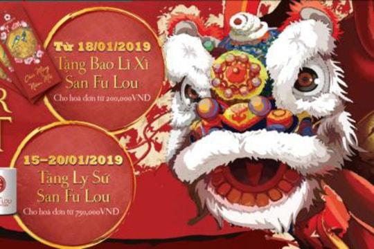 Ra mắt nhà hàng Quảng Đông San Fu Lou đầu tiên tại Hà Nội