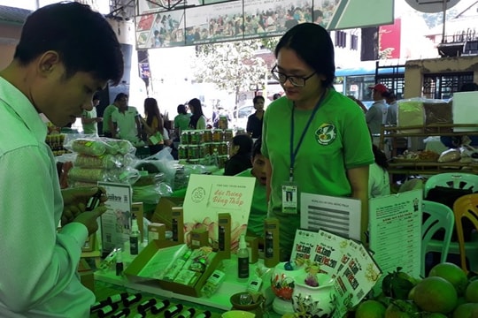 Khai mạc Phiên chợ Tết Xanh - quà Việt 2019