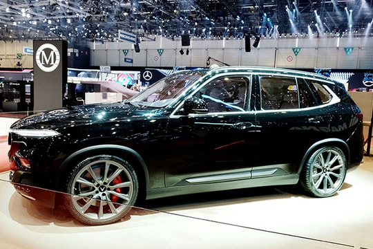 VinFast trình làng mẫu SUV Lux phiên bản đặc biệt tại Thụy Sỹ
