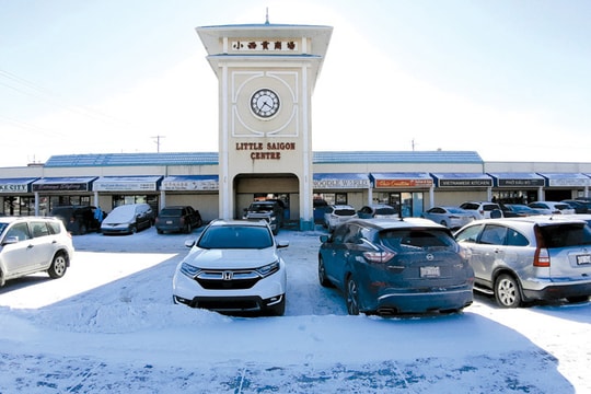 Mùa trắng tại Calgary