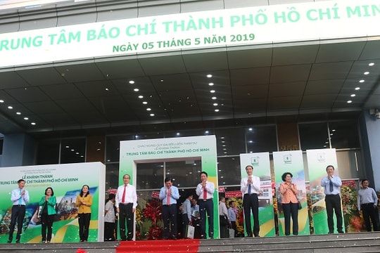 Trung tâm báo chí đầu tiên của TP.HCM chính thức hoạt động