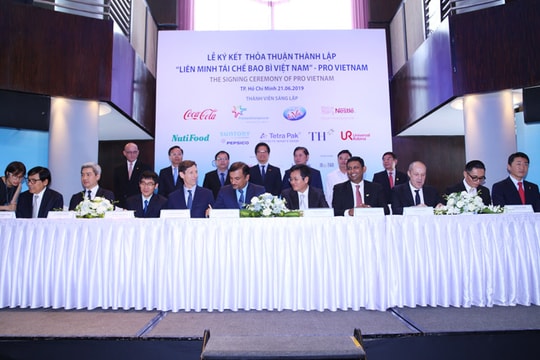 Thành lập Liên minh Tái chế bao bì Việt Nam - PRO Vietnam