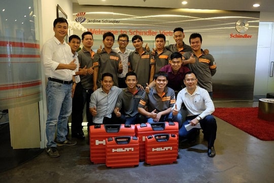 Schindler: Chủ động đào tạo nguồn nhân lực