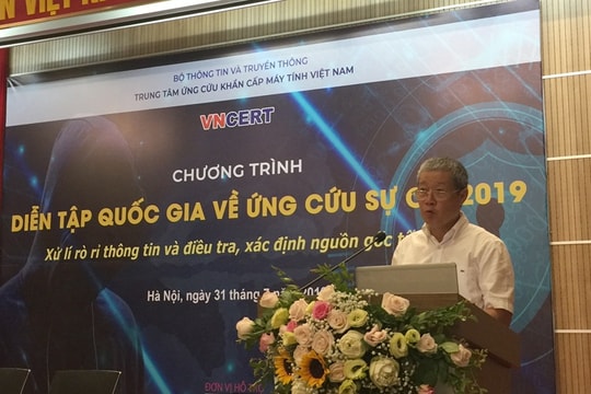 Diễn tập quốc gia ứng cứu mạng máy tính quy mô lớn