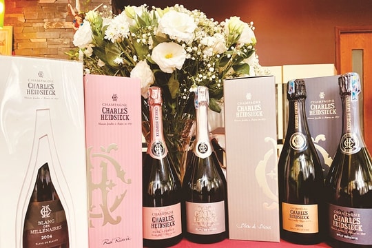 Charles Heidsieck: Đủ dòng trứ danh