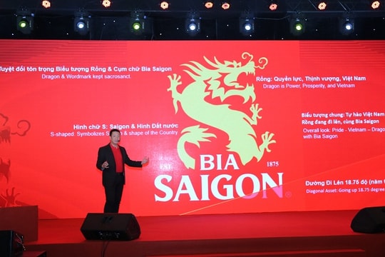 Biểu tượng Rồng - Hình ảnh mới của Bia Saigon