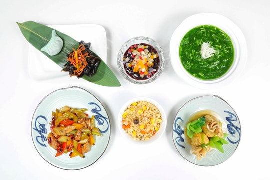 Ẩm thực chay mừng Lễ Vu Lan tại khách sạn Windsor Plaza