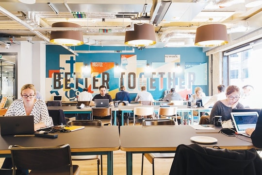 Bùng nổ văn phòng chia sẻ