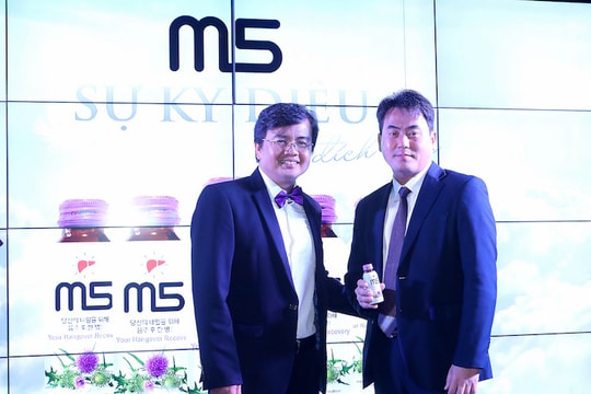 Nước giải rượu M5 bảo vệ sức khỏe