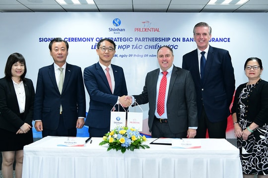 Shinhan và Prudential Việt Nam hợp tác chiến lược