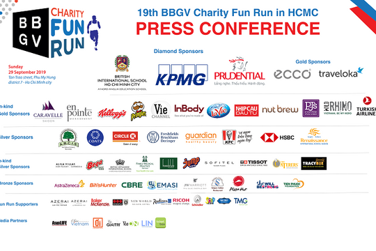 Chạy bộ gây quỹ từ thiện BBGV FUN RUN lần thứ 19