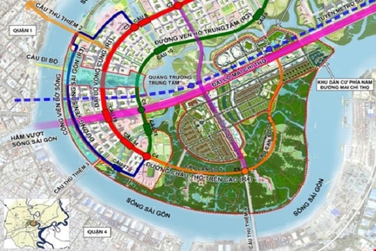 Tháng 11 sẽ có phương án thiết kế cầu Thủ Thiêm 4