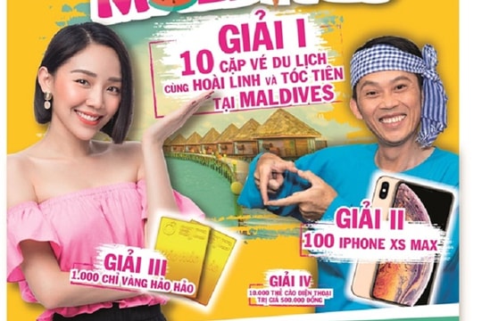 Trao thưởng đợt 3 “Ăn Hảo Hảo, dạo đảo Maldives”