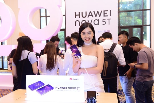 Ra mắt điện thoại thông minh Nova 5T