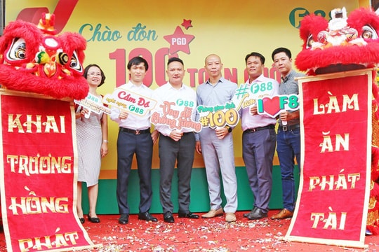 F88 lập kỷ lục khai trương 100 phòng giao dịch cho vay cầm cố