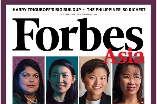 Nữ tỷ phú Nguyễn Thị Phương Thảo là một trong những phụ nữ quyền lực nhất châu Á 2019