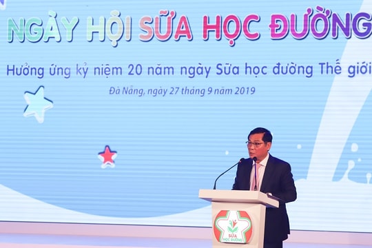 Tưng bừng Ngày hội Sữa học đường Đà Nẵng
