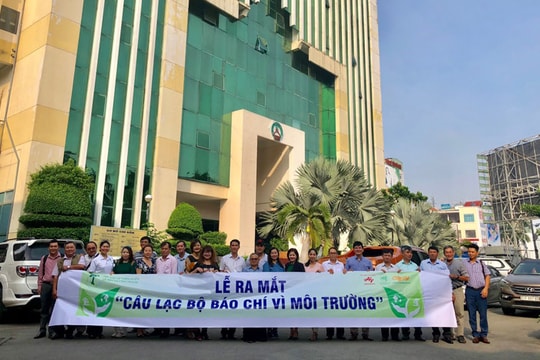 Hội Bảo vệ Thiên nhiên và Môi trường TP.HCM: Ra mắt Câu lạc bộ Báo chí vì môi trường