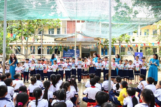 Betrimex tiếp tục chuỗi hoạt động trong các dự án trao tặng sách