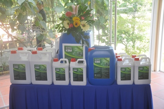 Chế phẩm sinh học KBM gia tăng năng suất nuôi trồng thủy sản