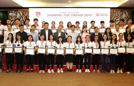 Công bố học bổng SCG Sharing The Dream 2019