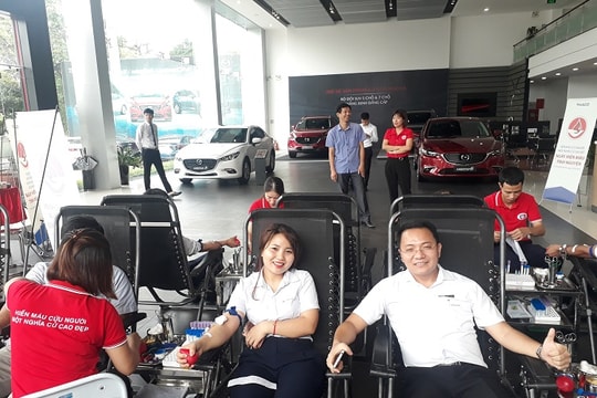 THACO hiến tặng 2.000 đơn vị máu trong năm 2019