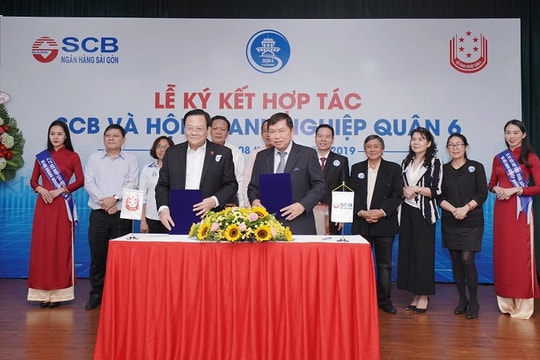 SCB đồng hành cùng Hội Doanh nghiệp quận 6