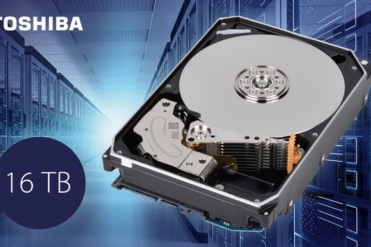 Toshiba công bố loạt ổ cứng dung lượng đến 16TB