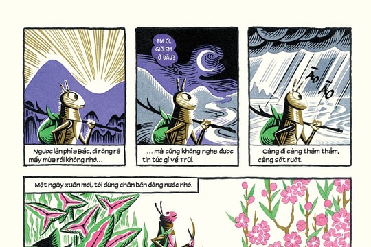 Ngắm phiên bản truyện tranh độc đáo của “Dế mèn phiêu lưu ký”
