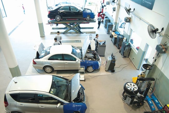 Thị trường ô tô: Cạnh tranh bằng dịch vụ