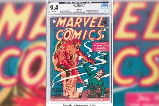 Truyện tranh Marvel đạt kỷ lục đấu giá 1,26 triệu USD