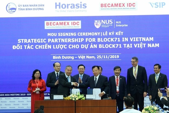 NUS Enterprise và Becamex IDC hỗ trợ đổi mới sáng tạo khởi nghiệp