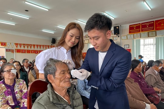 Dược Thuận Gia giúp mổ mắt miễn phí và tặng quà Tết cho 200 bệnh nhân nghèo