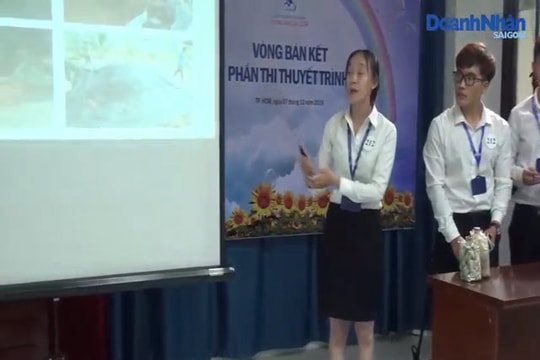 Top 10 dự án xuất sắc thi thuyết trình Giải thưởng Tài năng Lương Văn Can