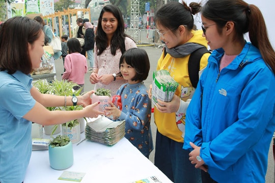 800 trường mầm non và tiểu học tại Hà Nội cùng thu gom vỏ hộp sữa