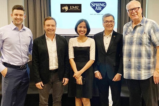 Spring Air (Mỹ) nhượng quyền cho LMG kinh doanh tại Việt Nam, Lào, Campuchia