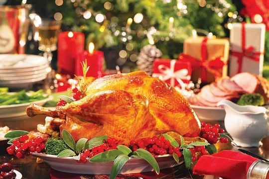 Thú vị ẩm thực Giáng sinh các nước