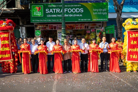 Khai trương cửa hàng kinh doanh thực phẩm đầu tiên cho cộng đồng Hồi giáo tại TP.HCM