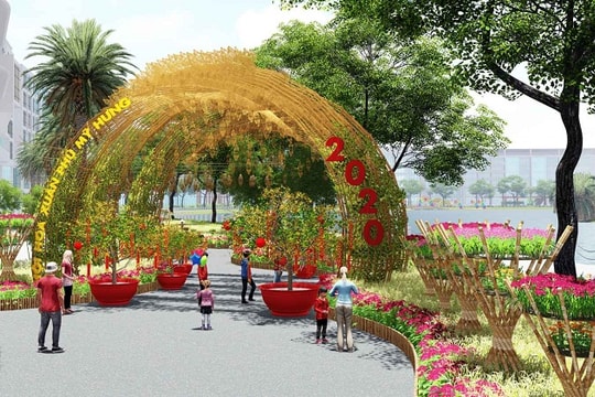 Hội hoa Xuân Phú Mỹ Hưng Tết Canh Tý 2020