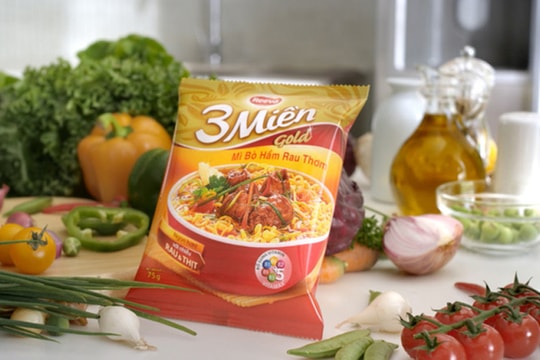 Mì ăn liền Ba Miền - chất lượng tạo niềm tin