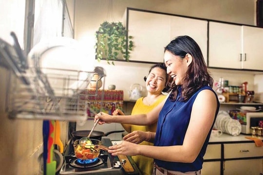 Bếp trưởng... gia đình