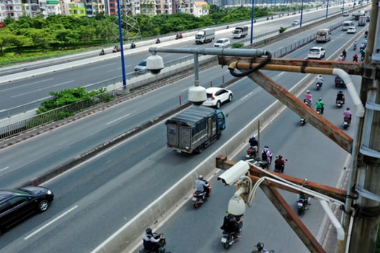 Hơn 10 tuyến đường tại TP.HCM có camera ghi hình "phạt nguội" vi phạm giao thông