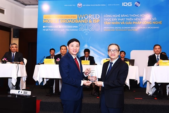 Viettel đạt danh hiệu "Chất lượng dịch vụ băng thông rộng di động"