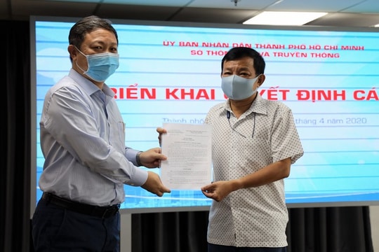 Ông Nguyễn Văn Khanh làm Phó giám đốc Trung tâm Báo chí TP.HCM