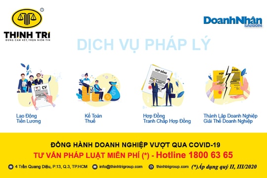 Tư vấn luật miễn phí cho doanh nghiệp gặp khó do ảnh hưởng từ dịch Covid-19