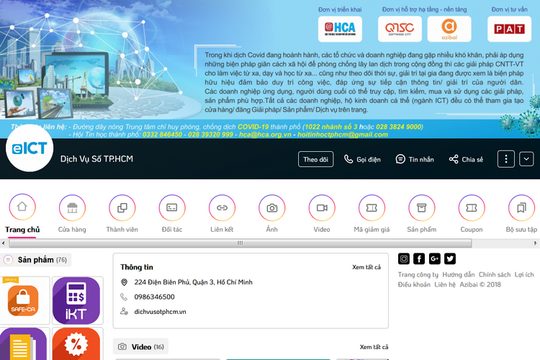 TP.HCM ra mắt sàn giao dịch thương mại điện tử ngành CNTT-VT