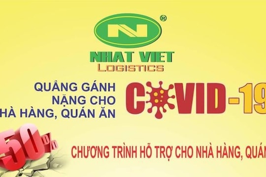 NhatViet Logistics hỗ trợ nhà hàng, quán ăn vượt qua dịch Covid-19