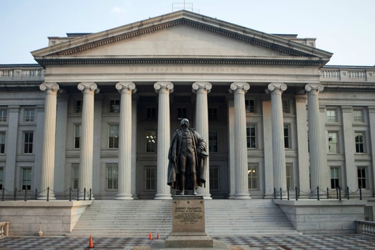 Bộ Tài chính Mỹ dự định vay gần 3.000 tỷ USD để cứu trợ nền kinh tế